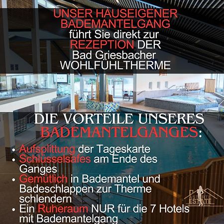 Fewo 10 - Appartement Im Rottalblick - Traumhaften Ausblick Geniessen Mit Bademantelgang Zur Therme, Tv, Balkon Und Persoenlichem Gaesteempfang Von Astarte Estate Bad Griesbach  Exterior foto